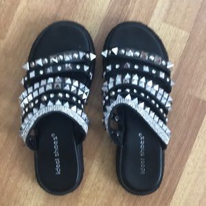 Gorgeous studded sandals